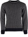  Classical Norwegian patterned crew neck sweater