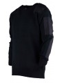 78712 Crew Neck Jumper With Elbow and Shoulder patches 