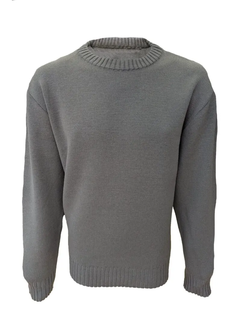 Classic Crew Neck Midweight Knit