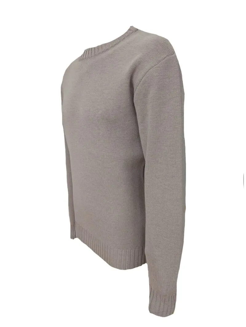 Classic Crew Neck Midweight Knit